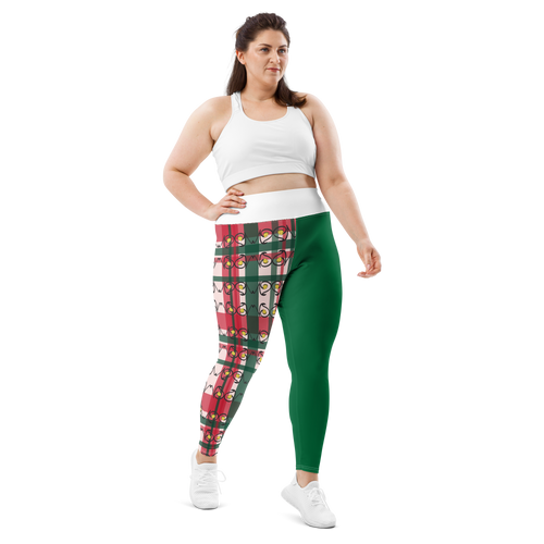 Custom Vos Logo Plus Size Leggings
