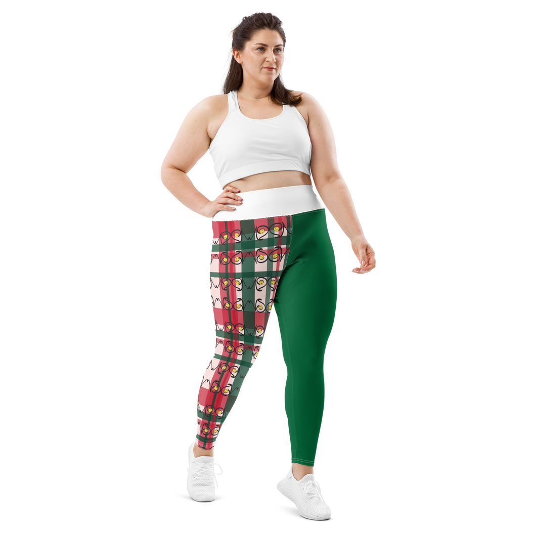Custom Vos Logo Plus Size Leggings