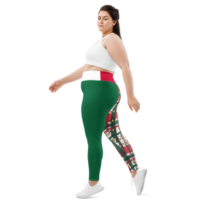 Custom Vos Logo Plus Size Leggings