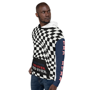 Ted Ever Checker Flag Unisex Hoodie