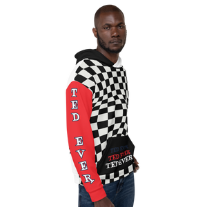 Ted Ever Checker Flag Unisex Hoodie