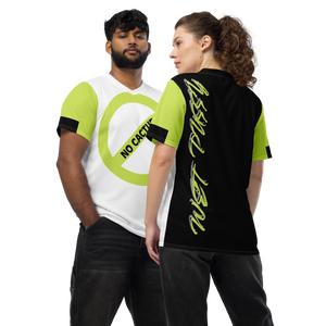 No Cactupu Lime Green Unisex Sports Jersey