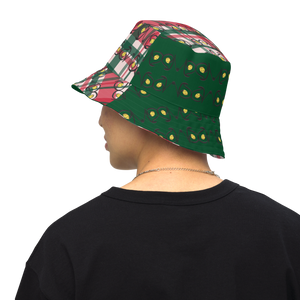 Custom Vos Logo Reversible Bucket Hat