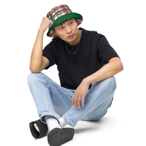 Custom Vos Logo Reversible Bucket Hat