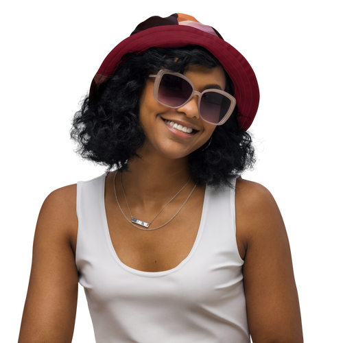 Reversible Ted Ever Beautiful Women Bucket Hat