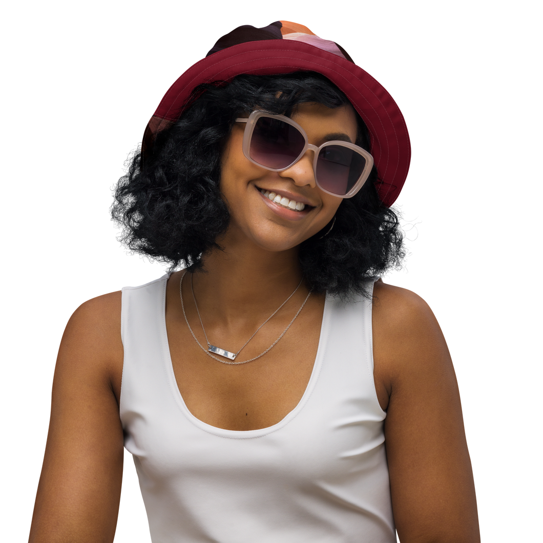 Reversible Ted Ever Beautiful Women Bucket Hat