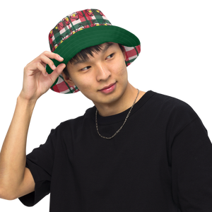 Custom Vos Logo Reversible Bucket Hat
