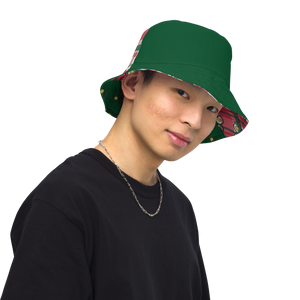 Custom Vos Logo Reversible Bucket Hat
