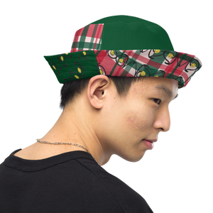 Custom Vos Logo Reversible Bucket Hat