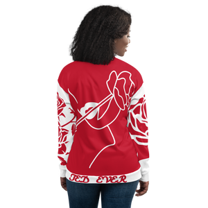 A Rose Unisex Bomber Jacket