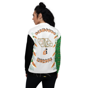 Diamonds and Carrots Ted Ever Unisex Bomber Jacket