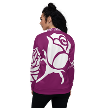 Purple Rose Ted Ever Unisex Bomber Jacket