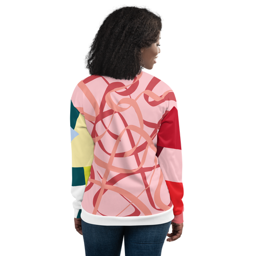 Ted Ever Abstract Unisex Bomber Jacket