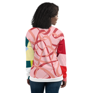 Ted Ever Abstract Unisex Bomber Jacket