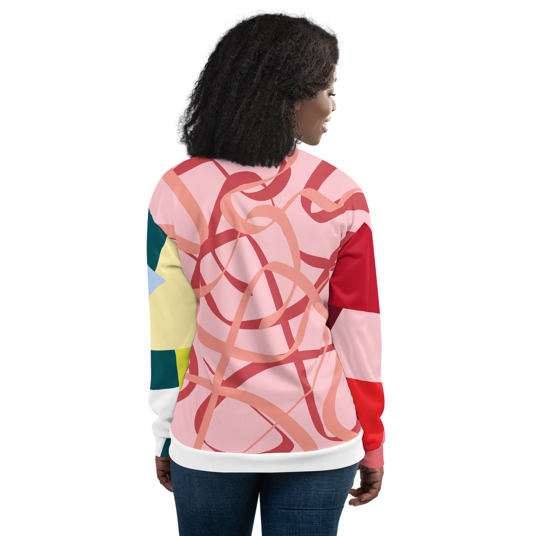 Ted Ever Abstract Unisex Bomber Jacket