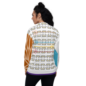 Ted Ever Abstract Unisex Bomber Jacket