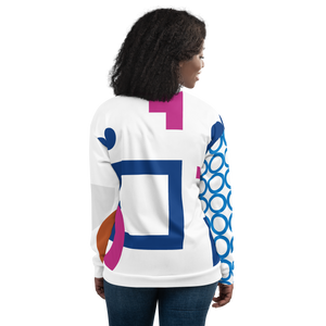 Ted Ever Abstract Unisex Bomber Jacket