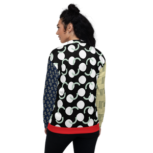 Ted Ever Abstract Unisex Bomber Jacket