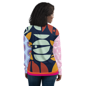 Ted Ever Abstract Unisex Bomber Jacket