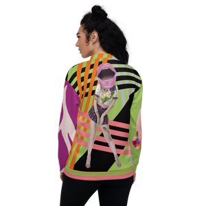 Ted Ever Abstract Unisex Bomber Jacket