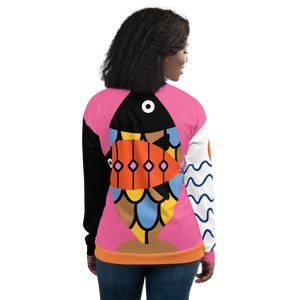 Ted Ever Abstract Unisex Bomber Jacket