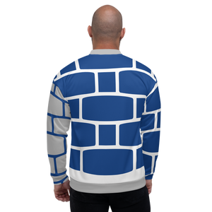 Ted Ever Royal Brick Unisex Bomber Jacket
