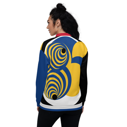 Ted Ever Optical Illusion Custom Unisex Bomber Jacket