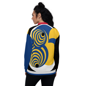 Ted Ever Optical Illusion Custom Unisex Bomber Jacket
