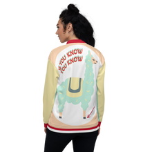 Ted Ever Custom Llama Toe Unisex Bomber Jacket
