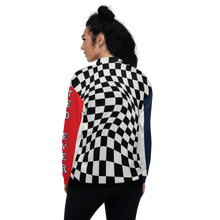 Ted Ever Checker Flag Unisex Bomber Jacket