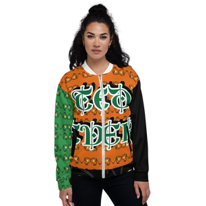 Diamonds and Carrots Ted Ever Unisex Bomber Jacket