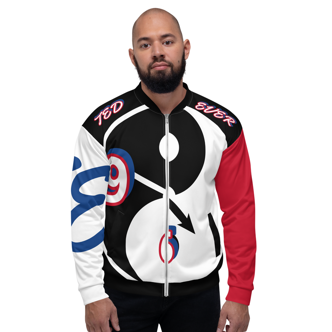 Ted Ever 369 Ying Yang Unisex Bomber Jacket