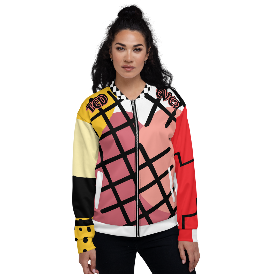 Ted Ever Abstract Unisex Bomber Jacket