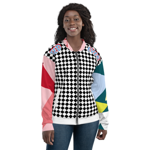 Ted Ever Abstract Unisex Bomber Jacket