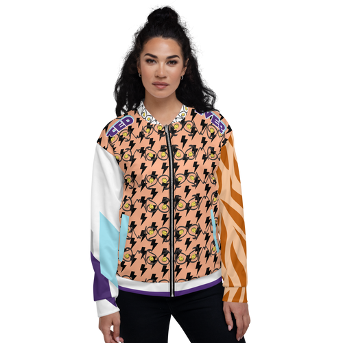 Ted Ever Abstract Unisex Bomber Jacket