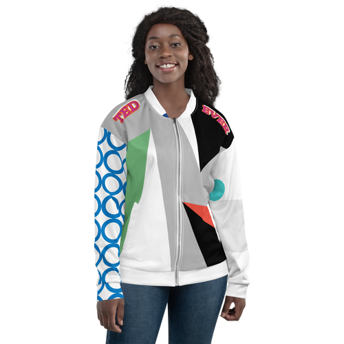 Ted Ever Abstract Unisex Bomber Jacket