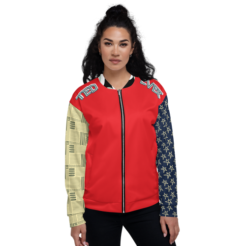 Ted Ever Abstract Unisex Bomber Jacket