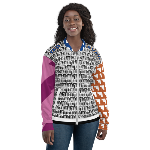 Ted Ever Abstract Unisex Bomber Jacket
