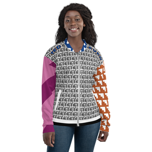 Ted Ever Abstract Unisex Bomber Jacket