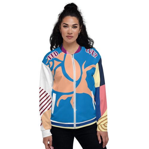 Ted Ever Abstract Unisex Bomber Jacket