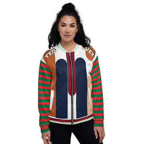Ted Ever Abstract Unisex Bomber Jacket