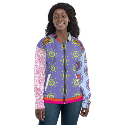 Ted Ever Abstract Unisex Bomber Jacket