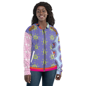 Ted Ever Abstract Unisex Bomber Jacket