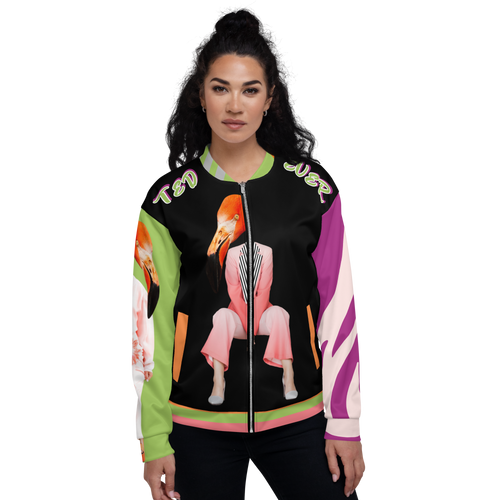 Ted Ever Abstract Unisex Bomber Jacket
