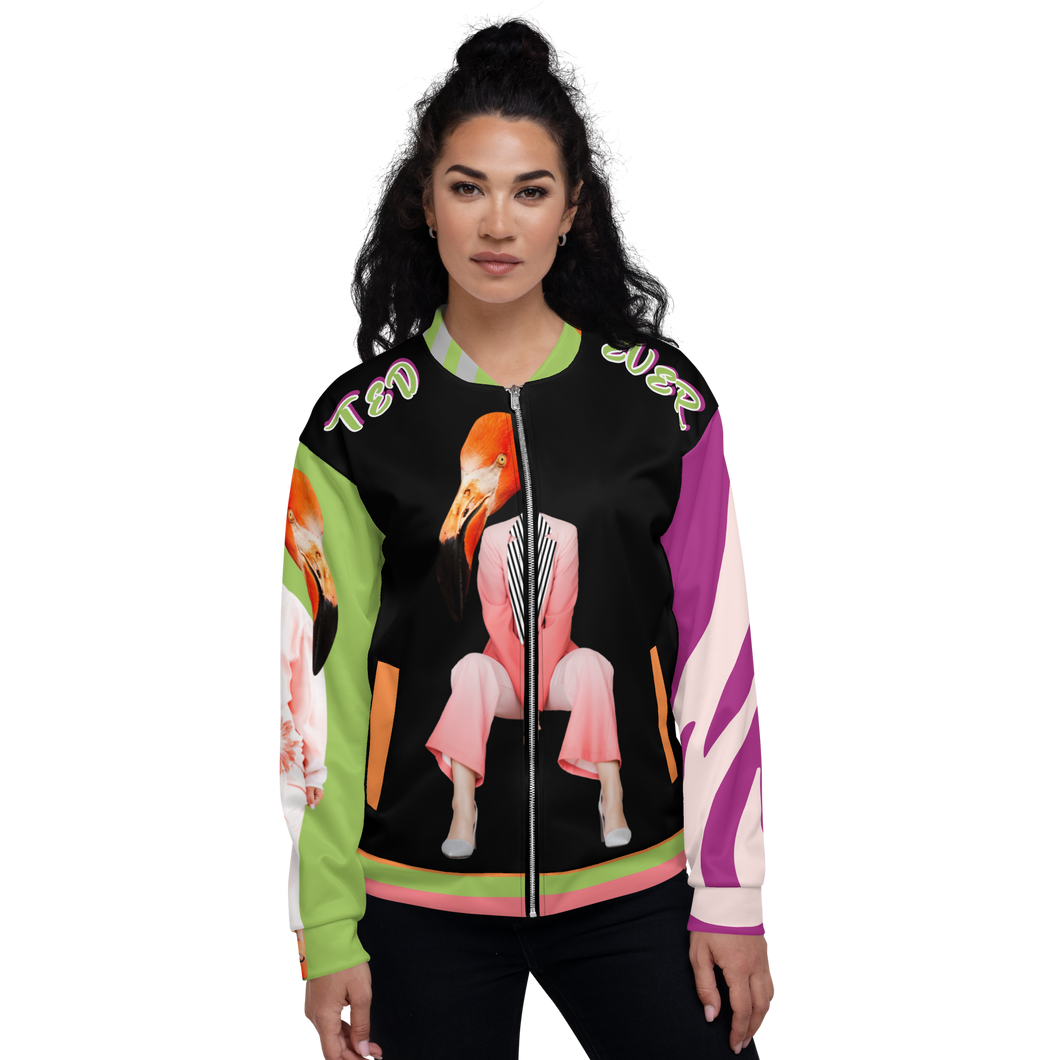 Ted Ever Abstract Unisex Bomber Jacket