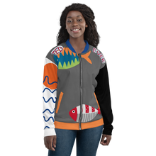 Ted Ever Abstract Unisex Bomber Jacket