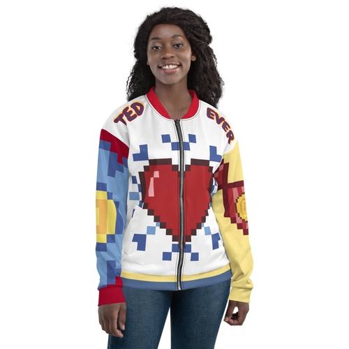 Ted Ever Abstract Unisex Bomber Jacket