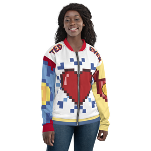 Ted Ever Abstract Unisex Bomber Jacket