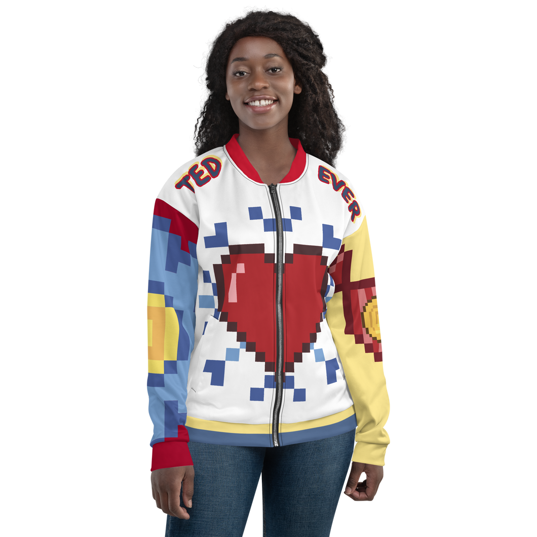 Ted Ever Abstract Unisex Bomber Jacket