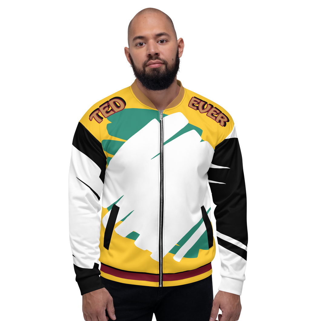 Ted Ever Abstract Unisex Bomber Jacket